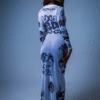 Vestido de Tule Branco "Tattooed Skin" Ed Hardy x Matuê