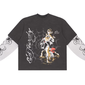 Camiseta Manga Longa "Peace Keeper" Ed Hardy x Matuê